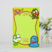Monster - eine Anmerkung von… Briefpapier (Stehend Vorderseite)