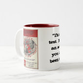 Monster eine Gehen-Gehen Tasse (Vorderseite Links)