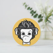 Monster Einladung (Stehend Vorderseite)