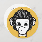 Monster Einladung (Vorne/Hinten)