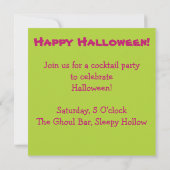 Monster Einladung (Rückseite)