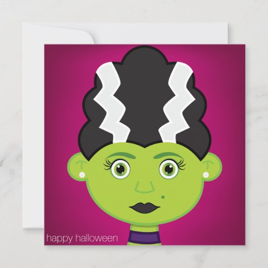 Monster Einladung (Vorderseite)