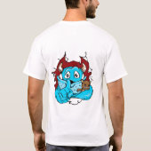 Monster Escape Doppelseitiges Printhemd T-Shirt (Rückseite)