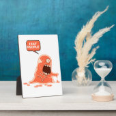 Monster essen Leute Fotoplatte (Seite)