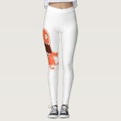 Monster essen Leute Leggings (Vorderseite)