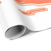 Monster essen Menschen Geschenkpapier (Rolleneckpunkt)