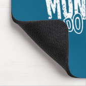 Monster Existieren Horror-Spruch Illustration Mousepad (Ecke)