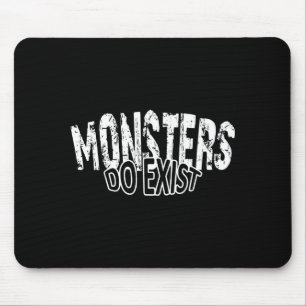 Monster Existieren Workout Retro Eisen Design Mousepad