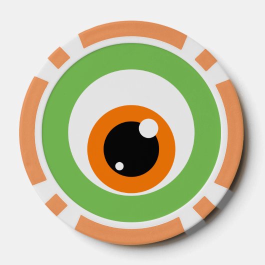 Monster Eye Poker Chips (Rückseite)