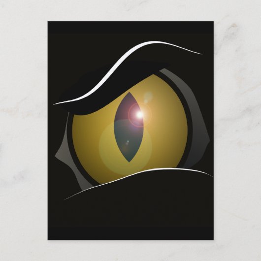 MONSTER EYE POSTKARTE (Vorderseite)