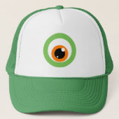 Monster Eye Trucker Hat Truckerkappe (Vorderseite)