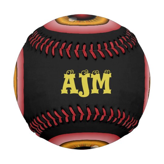 Monster Eyeballs Baseball (Vorderseite)
