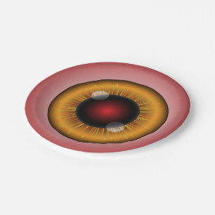 Monster Eyeballs Pappteller