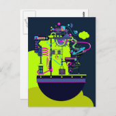 Monster Factory Postkarte (Vorne/Hinten)