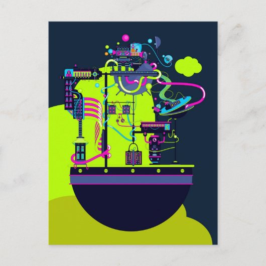 Monster Factory Postkarte (Vorderseite)