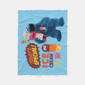 Monster-Feinschmecker | Die heutige Sonderaktion Fleecedecke (Vorderseite)