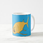 Monster Fish Coffee Tasse (VorderseiteRechts)