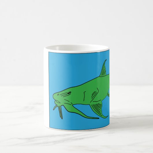 Monster Fish Coffee Tasse (Mittel)