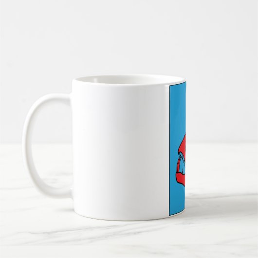 Monster Fish Coffee Tasse (Links)
