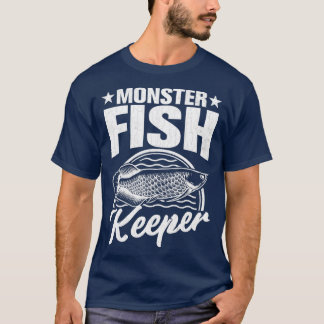 Monster Fish Keeper Fishkeeping Aquarist Aquarium T-Shirt
