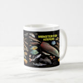 Monster Fish Keepers Kaffeetasse (VorderseiteRechts)