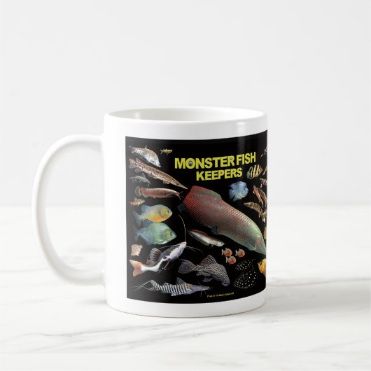 Monster Fish Keepers Kaffeetasse (Links)