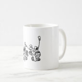 Monster-Freunde Kaffeetasse (VorderseiteRechts)