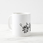 Monster-Freunde Kaffeetasse (Vorderseite Links)