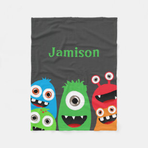 Monster Friends Fleecedecke