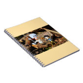 Monster Fubby op schommel. Notizblock (Rechte Seite)