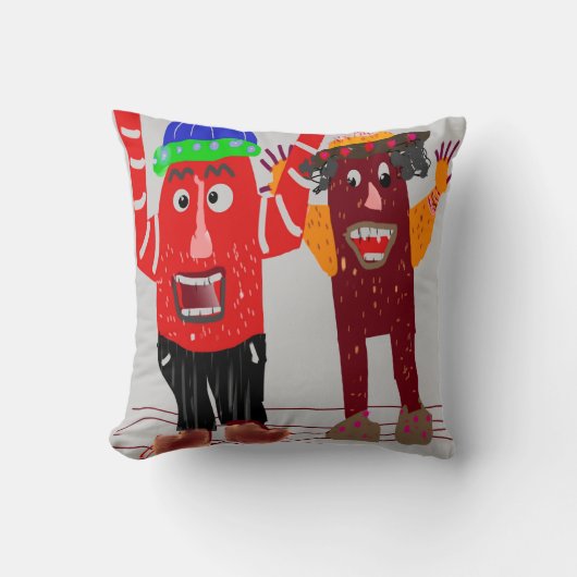 Monster Fun Kids Pillow Kissen (Vorderseite)