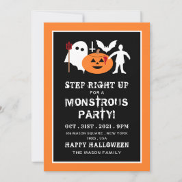 Monster Gang, Halloween-Party Einladung