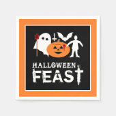 Monster Gang, Halloween-Party Serviette (Vorderseite)