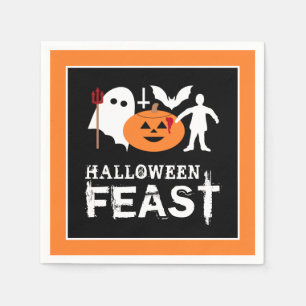 Monster Gang, Halloween-Party Serviette