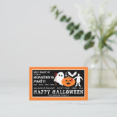 Monster Gang, Halloween-Party Ticket Einladung (Stehend Vorderseite)