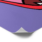 Monster Gang Personalisiert Name Street Art Poster (Ecke)