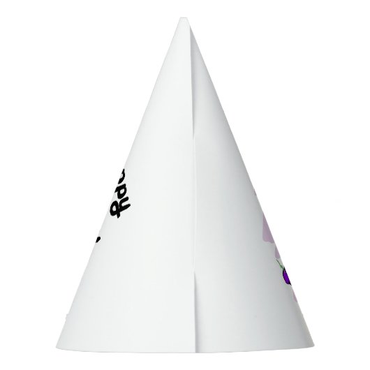 Monster-Geburtstagshut Partyhütchen (Rückseite)