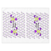 Monster-Geburtstagskleidung Tischdecke (Vorderseite (Horizontal))