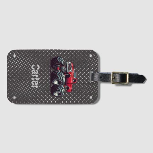 Monster Gepäckanhänger (Vorderseite (Horizontal))