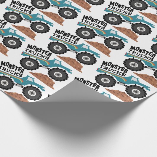 Monster Geschenkpapier (Ecke)