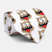 MONSTER-Gesicht #1 Krawatte (Gerollt)