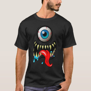 Monster Gesicht T-Shirt