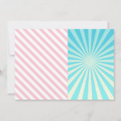 Monster-Girl-Gelenk-Party Einladung (Rückseite)