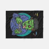 Monster Halloween Costume Gaming Video-Spiel Contr Fleecedecke (Vorderseite (Horizontal))