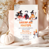 Monster Halloween Costume Party Geburtstag Einladung