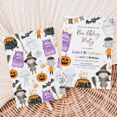 Monster Halloween Einladung