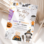 Monster Halloween Einladung