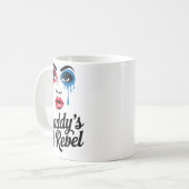 Monster Halloween Great For Daddys Little Rebel Cu Kaffeetasse (Vorderseite Links)