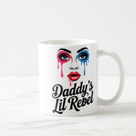 Monster Halloween Great For Daddys Little Rebel Cu Kaffeetasse (Rechts)