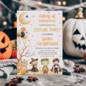 Monster Halloween-Kostüm Einladung
